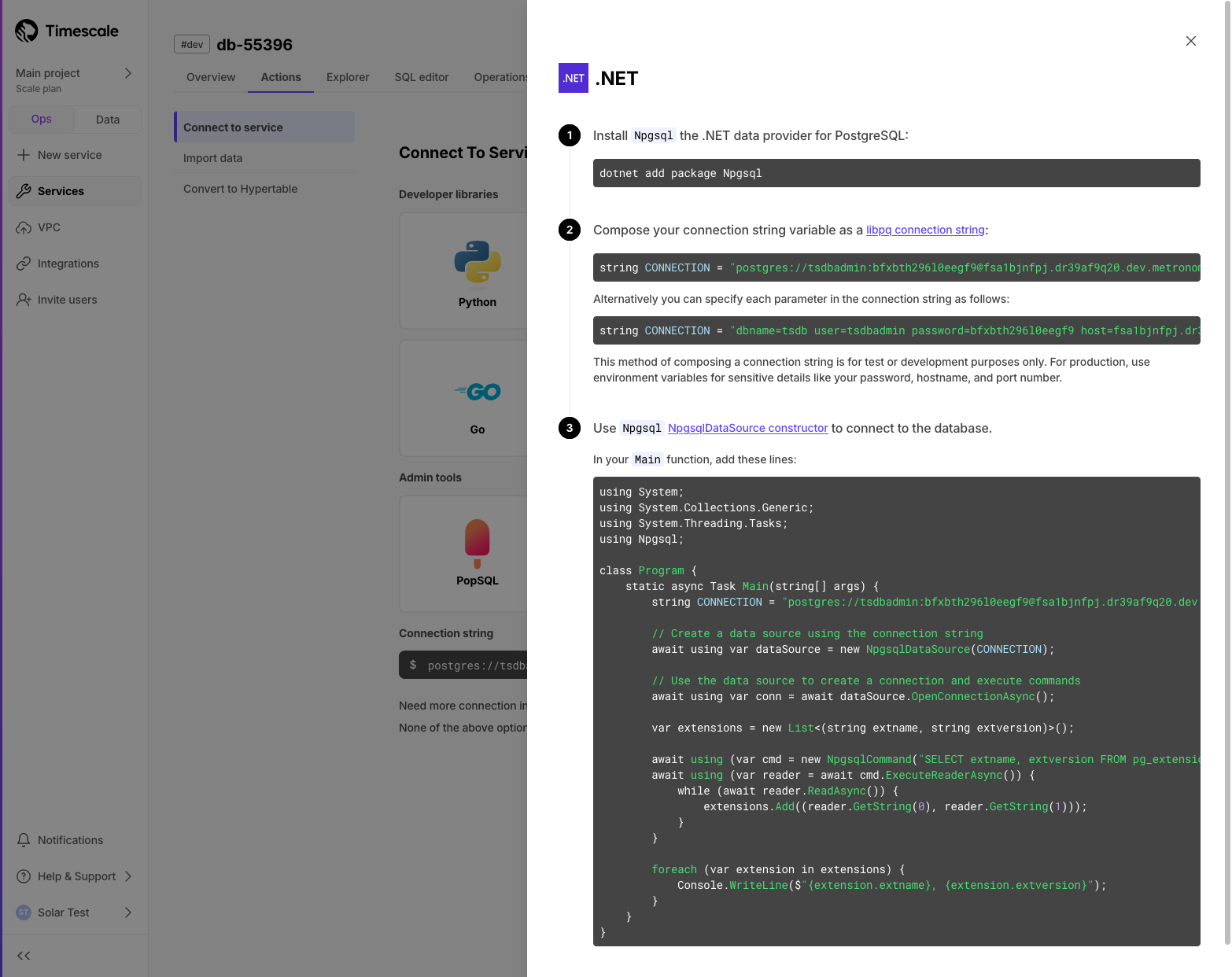 .NET instructions