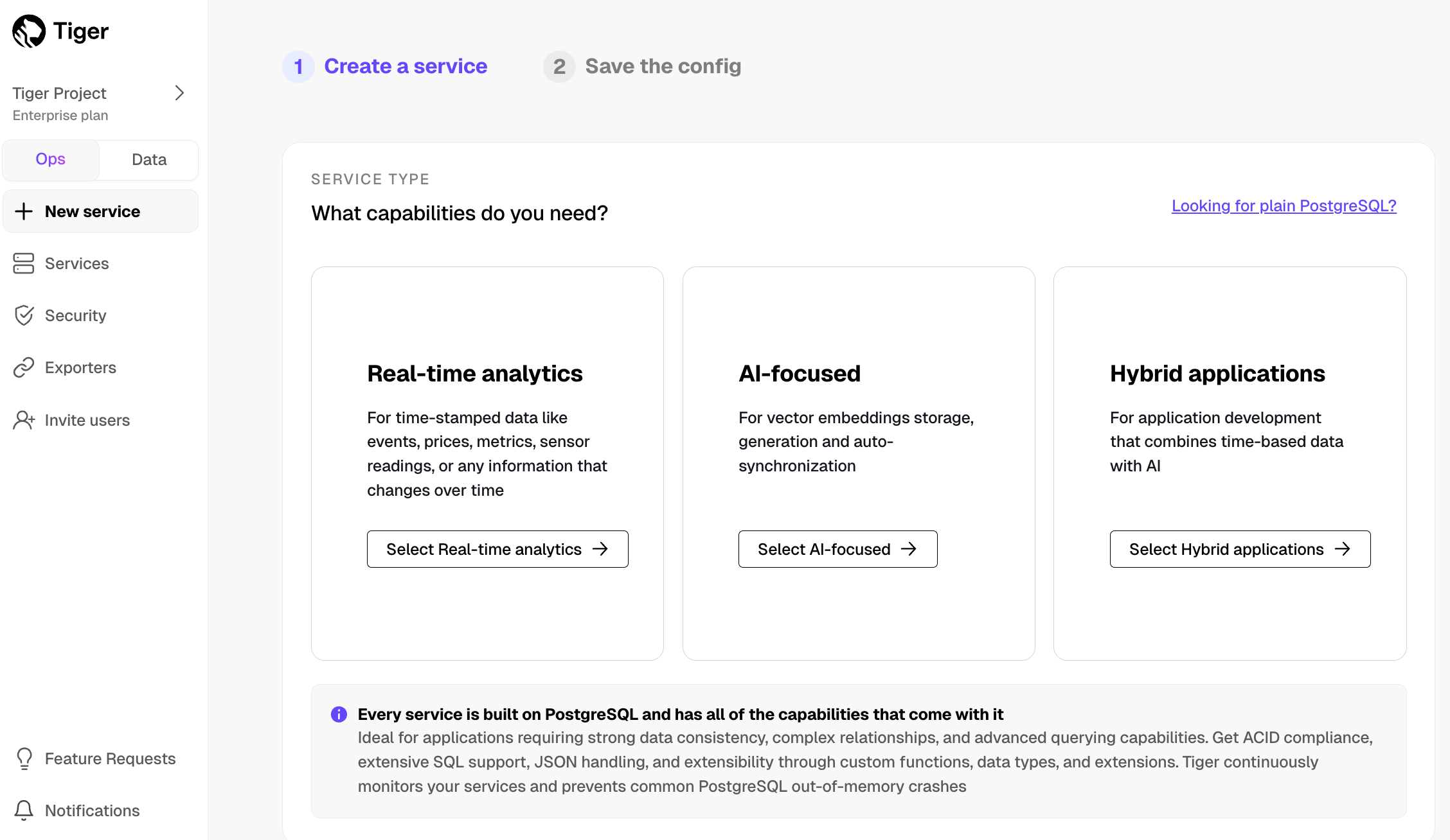 Create a $SERVICE_LONG